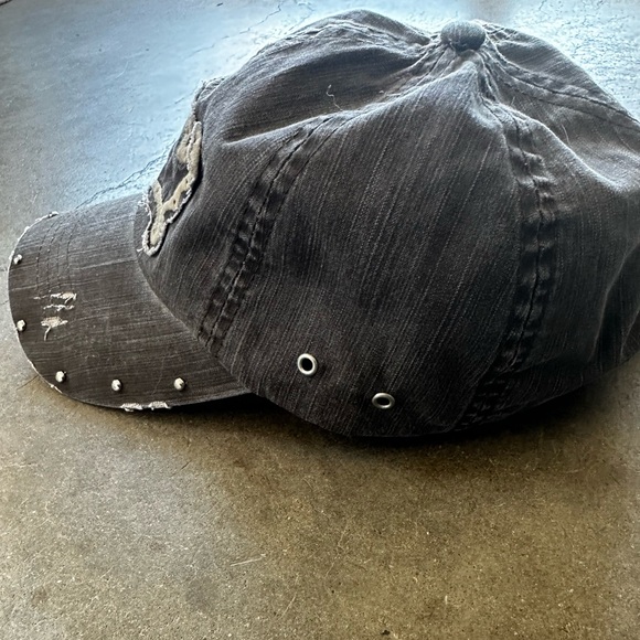Washed Grey America Hat - Picture 4 of 7